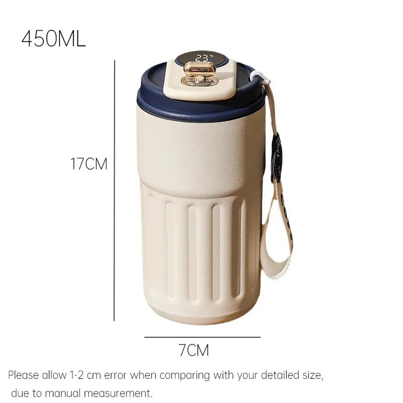 Smart LED Temperature Display Tumbler